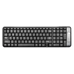 Kit Teclado y Mouse inalámbrico, compacto, Español, Negro/Gris, 10 m, 6000625 BROBOTIX