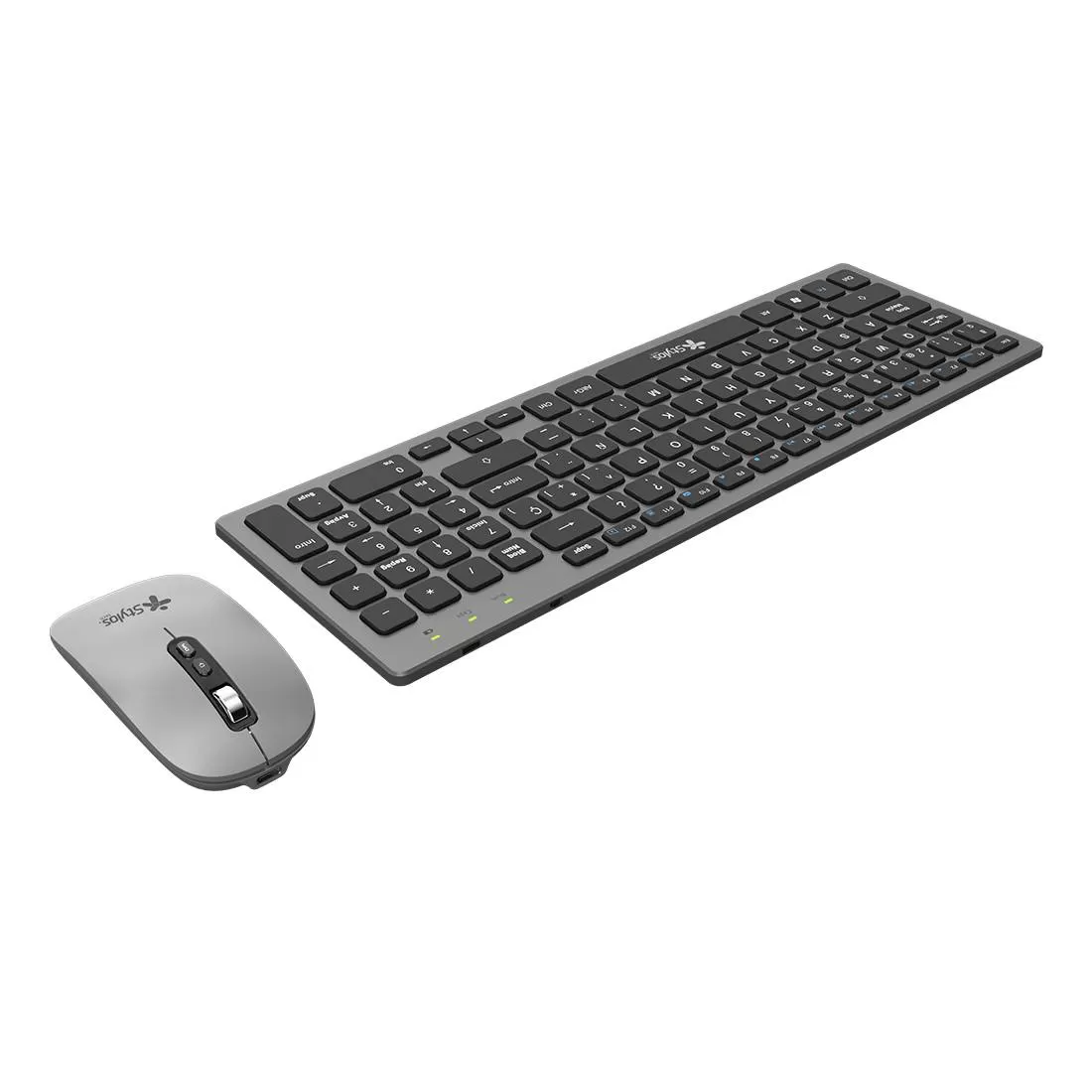 Combo Inalámbrico Recargable 2 en 1 Stylos STPKTM6G Teclado 96% Membrana 96 teclas Conexión USB Nano - Imagen 3