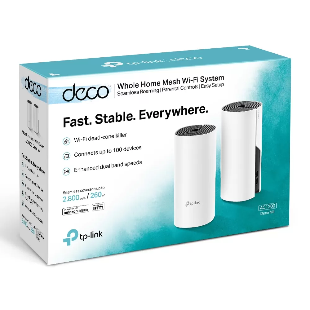 SISTEMA WIFI MESH AC1200 DECO M4(1-PACK) PARA CONEXIONES EN TODO EL HOGAR - Imagen 2
