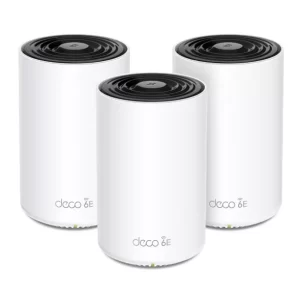 SISTEMA WIFI MESH TP-LINK DECO XE75(3-PACK) PARA CONEXIONES EN TODO EL HOGAR