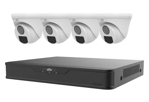 Kit de videovigilancia UNIARCH XVR301-04F/4*UAC-T112-F28 , 4, 1920 x 1080 Pixeles