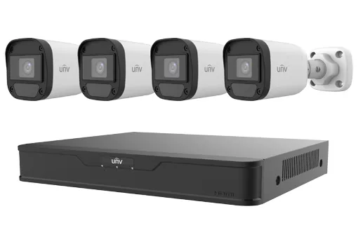 Kit de videovigilancia UNIARCH XVR301-04F/4*UAC-B112-F28, 4, 1920 x 1080 Pixeles