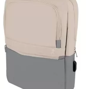 Mochila para Laptop 15.6 Pulgadas Material Resistente Sunset Color Taupe| PERFECT CHOICE