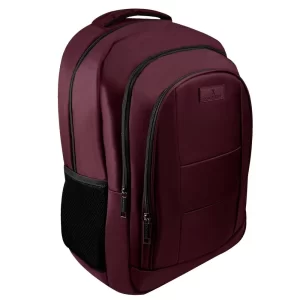 Mochila para Laptop 15.6 - 17 Pulgadas Ultraligera y Cómoda Comfort Color Burgundy | PERFECT CHOICE