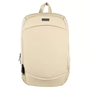 PC-085096 Mochila para laptop 15.6 Anti-salpicaduras Expandible Modelo Obsidia Color Taupe | PERFECT CHOICE: Perfecta para laptops de hasta 15.6 Pulgadas