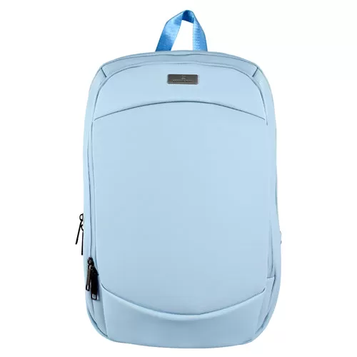 PC-085133 Mochila para laptop 15.6 Anti-salpicaduras Expandible Modelo Obsidia Color Azul | PERFECT CHOICE: Perfecta para laptops de hasta 15.6 Pulgadas - Imagen 3