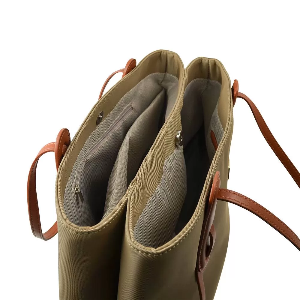 PC-084891 Bolso de mujer para laptop hasta 15.6 Pulgadas Diseño Ejecutivo Sahara | PERFECT CHOICE - Imagen 3