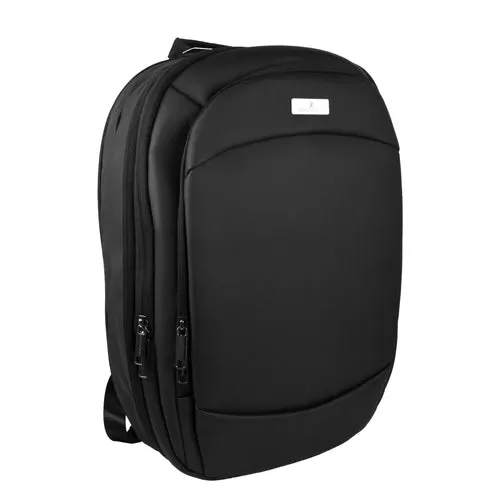 PC-084846 Mochila para laptop 15.6 Pulgadas Anti-salpicaduras Expandible Modelo Obsidia Color Negro | PERFECT CHOICE - Imagen 2