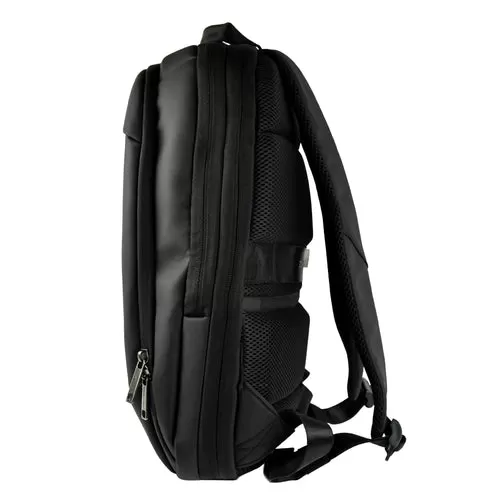 PC-084846 Mochila para laptop 15.6 Pulgadas Anti-salpicaduras Expandible Modelo Obsidia Color Negro | PERFECT CHOICE - Imagen 3