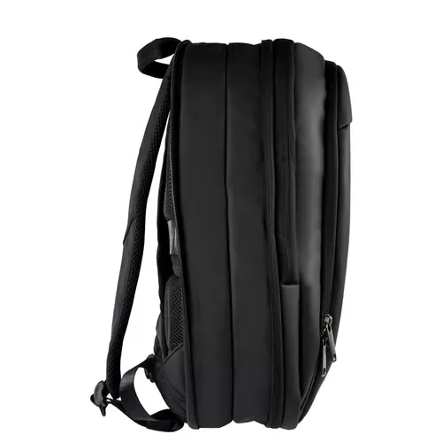 PC-084846 Mochila para laptop 15.6 Pulgadas Anti-salpicaduras Expandible Modelo Obsidia Color Negro | PERFECT CHOICE - Imagen 4