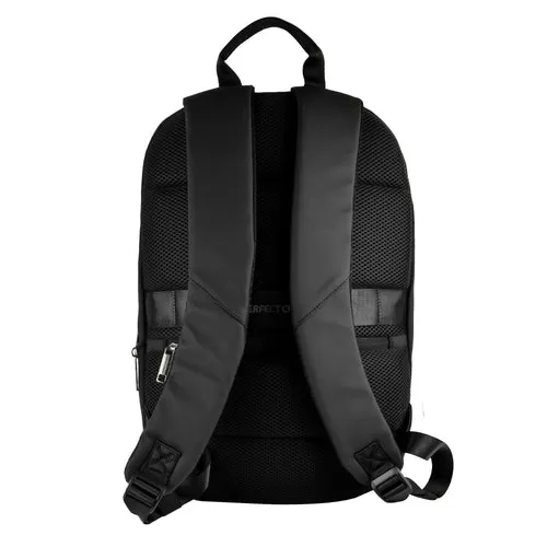 PC-084846 Mochila para laptop 15.6 Pulgadas Anti-salpicaduras Expandible Modelo Obsidia Color Negro | PERFECT CHOICE - Imagen 5