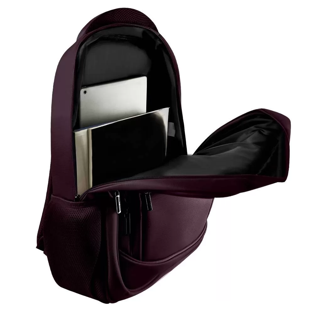 PC-084761 Mochila para laptop 15.6-17 Pulgadas Gran Capacidad Modelo Essentials Color Morado | PERFECT CHOICE - Imagen 3