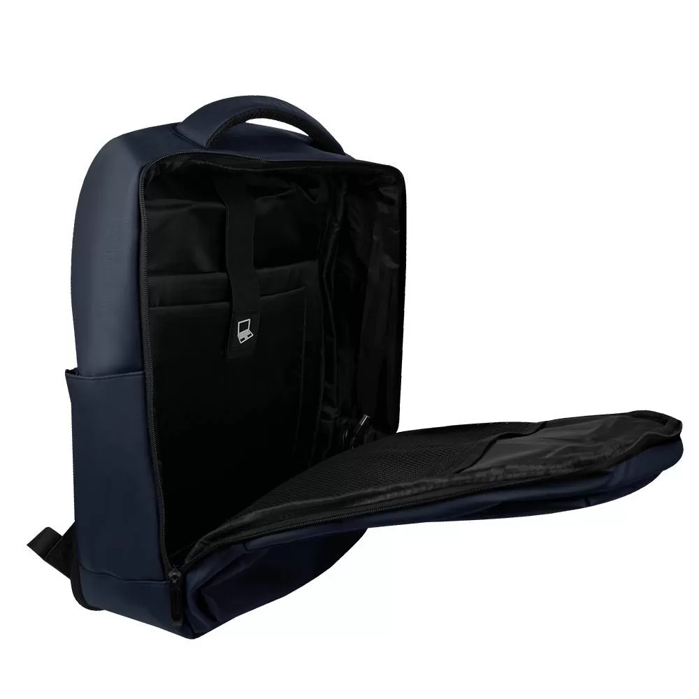 PC-084358 Mochila Expandible para Laptop 15.6 Pulgadas Resistente al Agua Modelo Tundra Color Azul | PERFECT CHOICE - Imagen 3