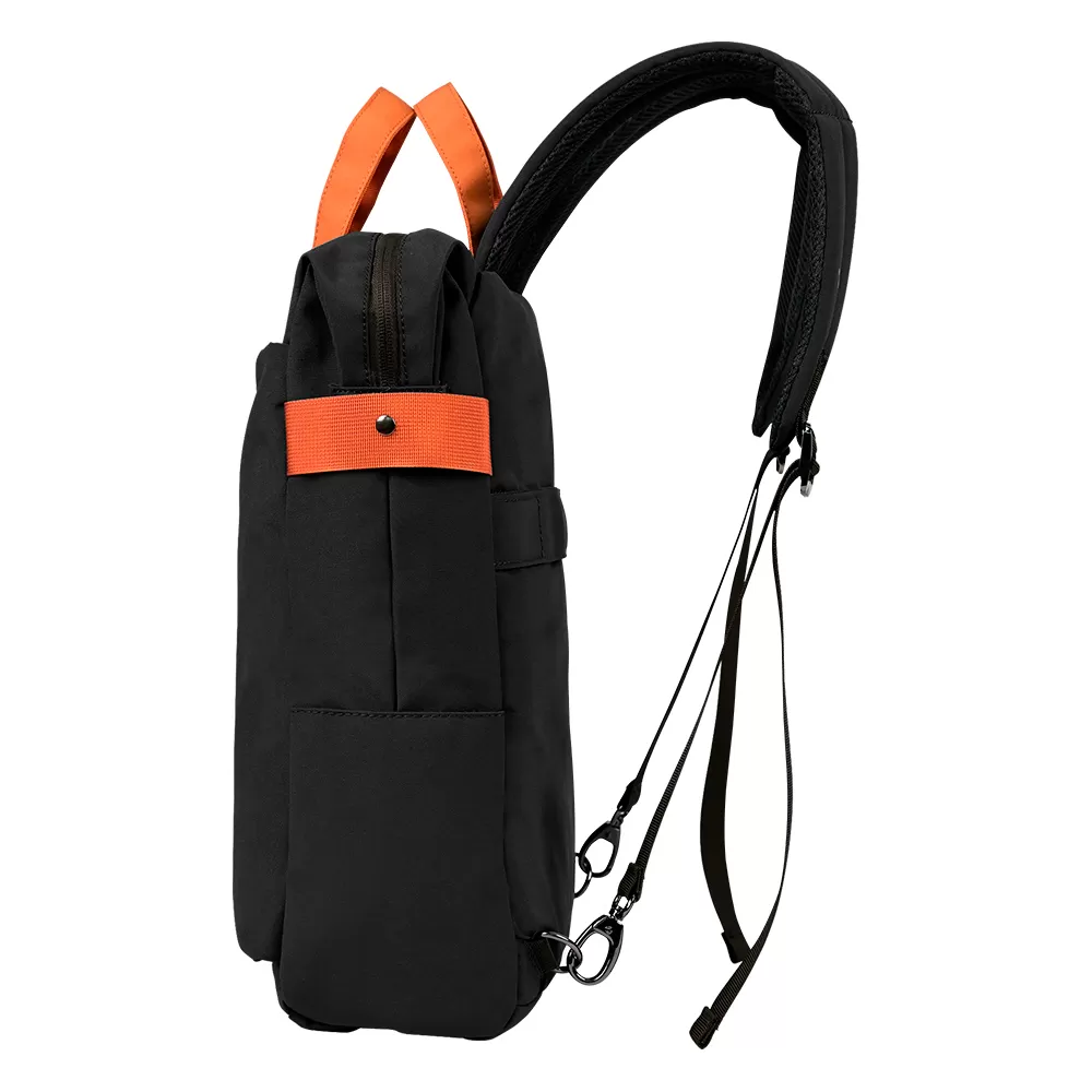 Mochilas y Maletines VORAGO BP-301-BK, 15.6 pulgadas, Mochila, Negro, Poliéster, 650 g - Imagen 2