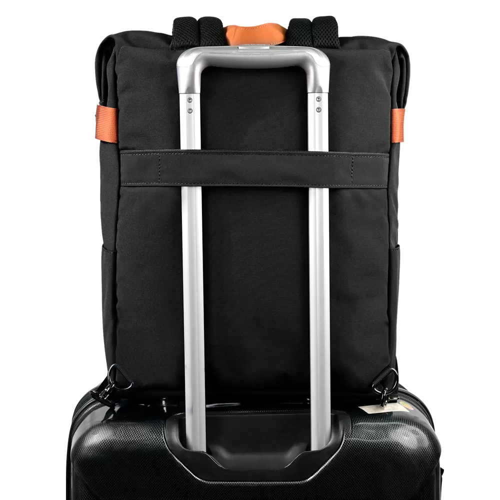 Mochilas y Maletines VORAGO BP-301-BK, 15.6 pulgadas, Mochila, Negro, Poliéster, 650 g - Imagen 4