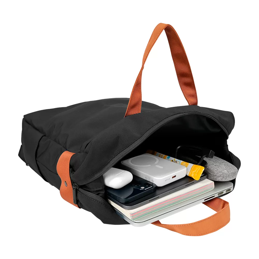 Mochilas y Maletines VORAGO BP-301-BK, 15.6 pulgadas, Mochila, Negro, Poliéster, 650 g - Imagen 5