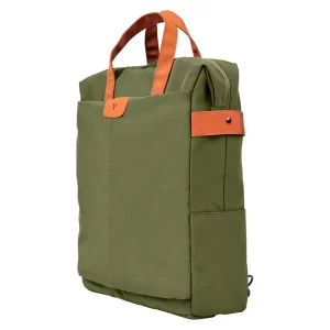 MOCHILA VORAGO BP-301 VINTAGE DOBLE USO LAPTOP 15.6 VERDE