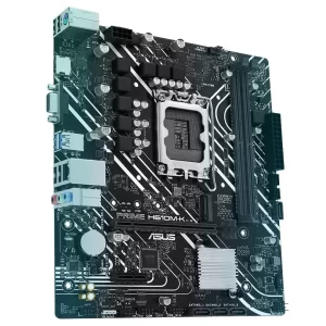 Tarjeta madre ASUS PRIME H610M-K, DDR5, 96 GB, Intel Socket LGA1700, Micro-ATX, D-Sub y HDMI