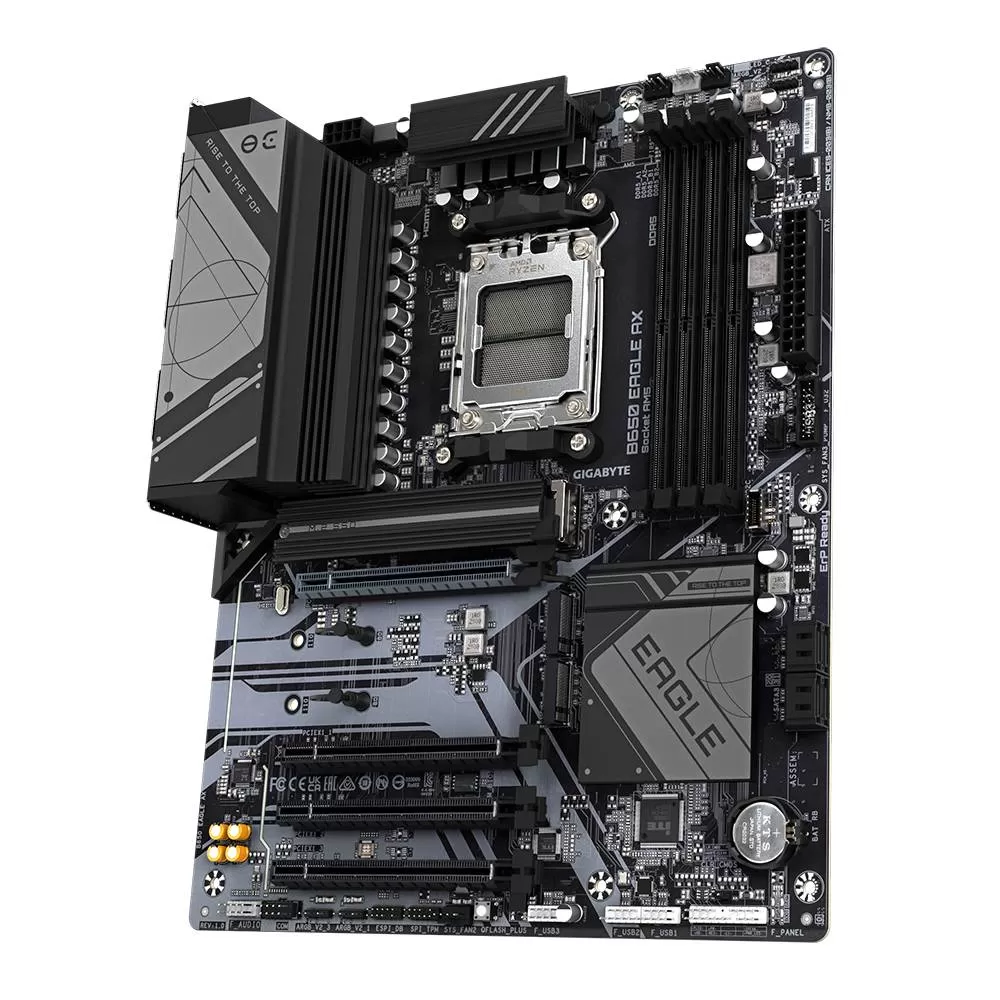 Tarjeta Madre Gigabyte ATX B650 EAGLE AX, S-AM5, B650, 192GB DDR5 para AMD - Imagen 2