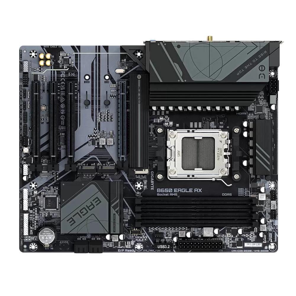 Tarjeta Madre Gigabyte ATX B650 EAGLE AX, S-AM5, B650, 192GB DDR5 para AMD - Imagen 4
