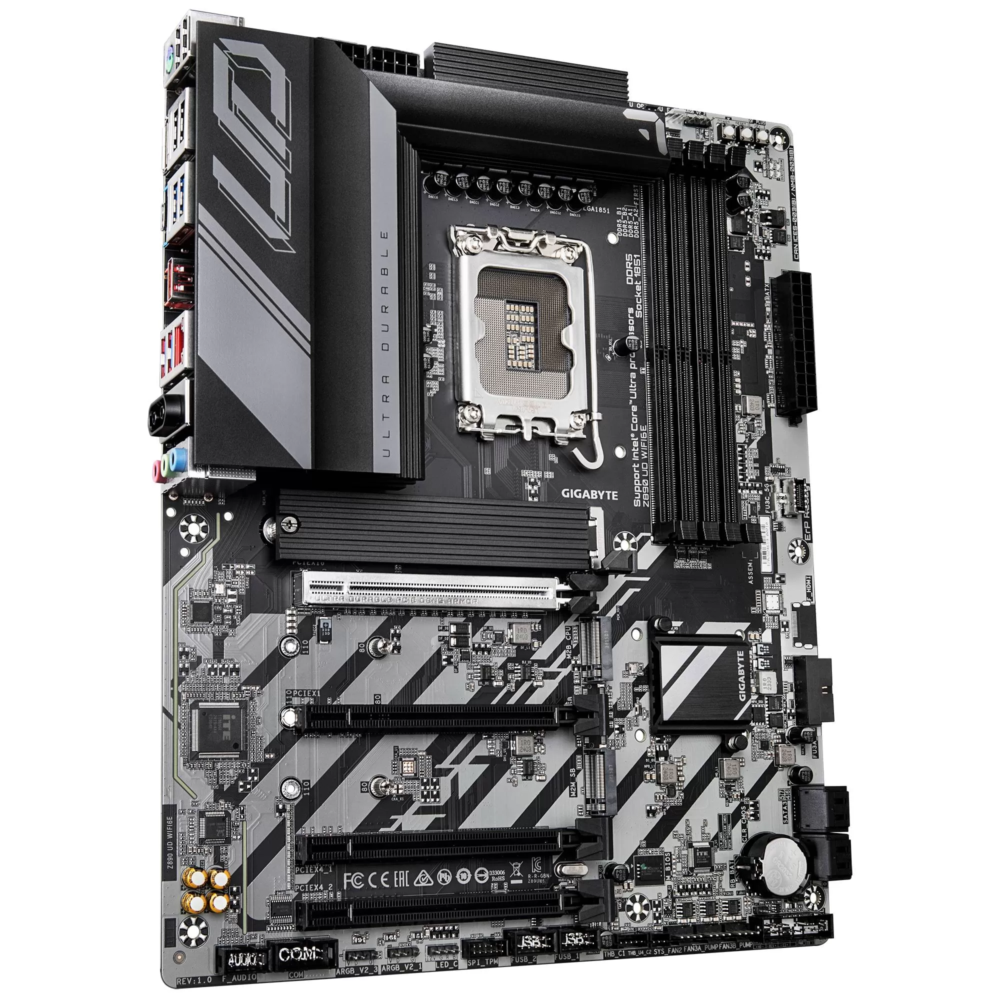 TARJETA MADRE GIGABYTE ATX Z890 UD WIFI6E EAGLE 64 GB DDR5, S-1851, Para intel - Imagen 2