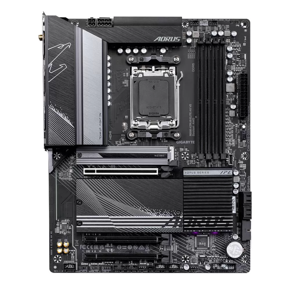 TARJETA MADRE GIGABYTE ATX B650 A ELITE AX V2 DDR5, AM5, 64 GB, PARA AMD - Imagen 3