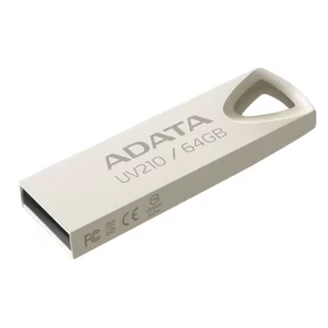 Memoria USB ADATA , Plata, 64 GB, USB 2.0