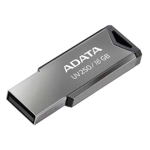 Memoria USB 2.0 ADATA AUV250-16G-RBK, Plata, 16 GB, USB tipo A