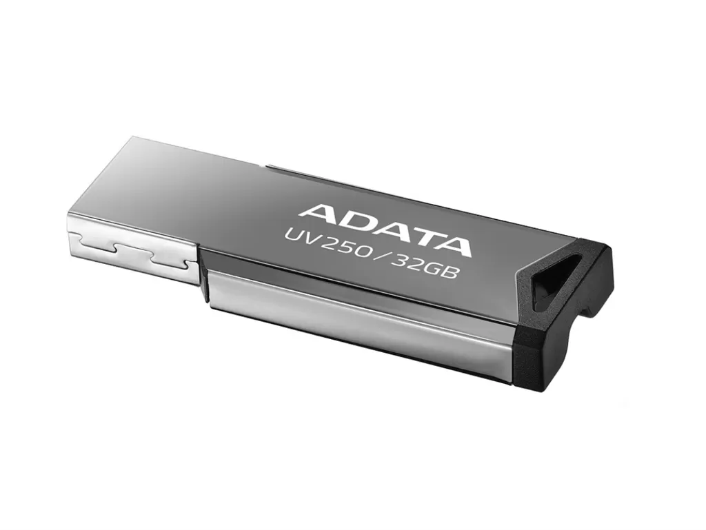 Memoria USB 2.0 ADATA UV250, Plata, 32 GB, USB tipo A