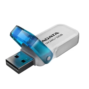 Memoria USB ADATA AUV240-32G-RWH, Blanco, 32 GB