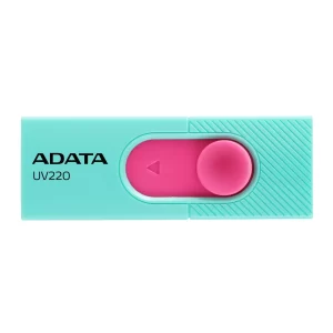 Memoria USB ADATA AUV220-32G-RGNPK, Turquesa/rosa, 32 GB, USB 2.0
