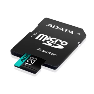Micro Secure Digital ADATA microSDXC/SDHC UHS-I U3 V30 128GB Clase 10 (A2), Velocidad de lectura / escritura 100/85 (MB/s)