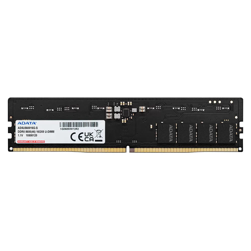Memoria RAM ADATA, DDR5 8GB UDIMM 5600MHz. NP. AD5U56008G-S