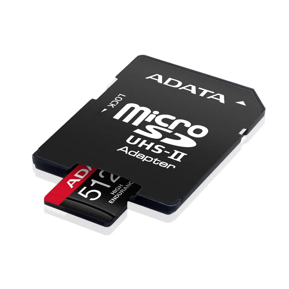 Micro Secure Digital ADATA HIGH ENDURANCE (alta durabilidad) microSDXC UHS-I U3, SD6.0 Clase 10, V30 512GB Clase 10 (A2) - Imagen 3