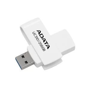 Memoria USB de 256GB UR310 3.2 Gen 1 (retro compatible 3.0 y 2.0), diseño material reciclado sin tapa. BLANCO. UC310-256G-RWH