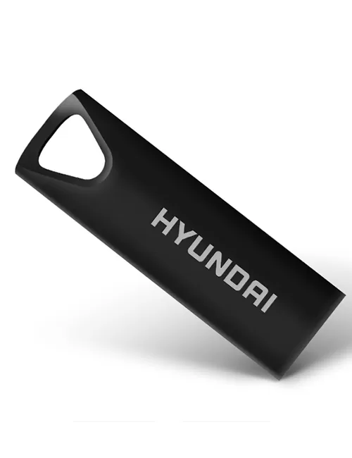 Memoria USB HYUNDAI U2BK/16GAB, Negro, 16 GB, USB 2.0