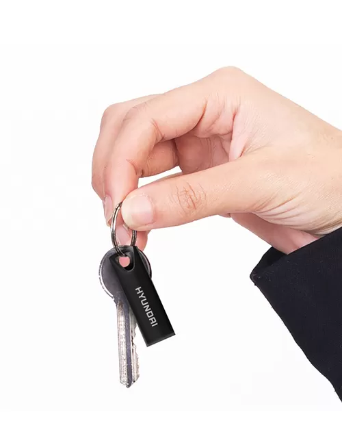 Memoria USB HYUNDAI U2BK/16GAB, Negro, 16 GB, USB 2.0 - Imagen 4