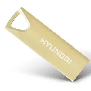 Memoria USB HYUNDAI U2BK/16GAG, Oro, 16 GB, USB 2.0