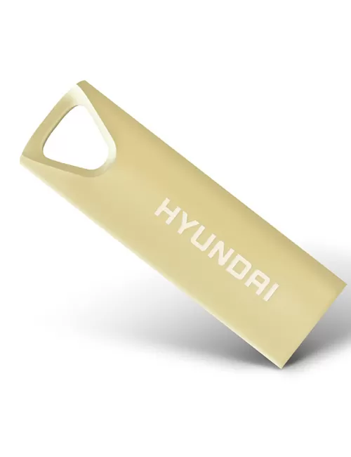 Memoria USB HYUNDAI U2BK/16GAG, Oro, 16 GB, USB 2.0