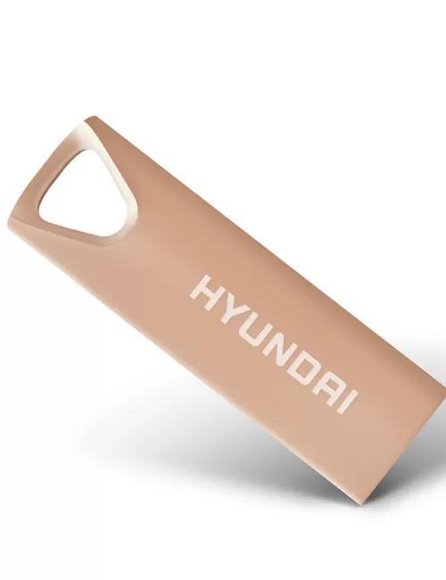 Memoria USB HYUNDAI U2BK/16GARG, Oro Rosa, 16 GB, USB 2.0