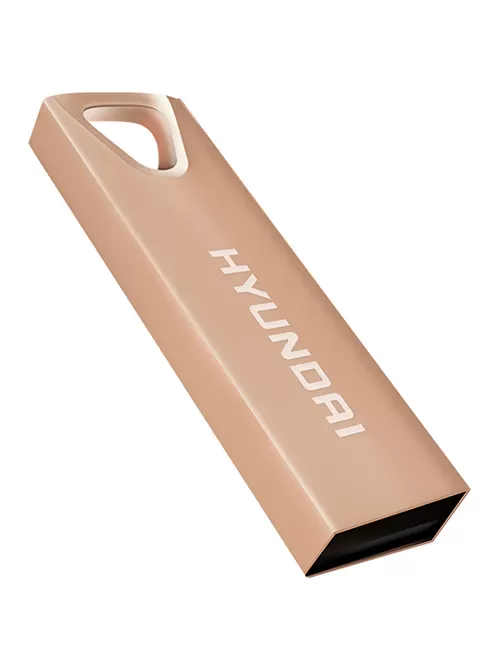 Memoria USB HYUNDAI U2BK/16GARG, Oro Rosa, 16 GB, USB 2.0 - Imagen 3
