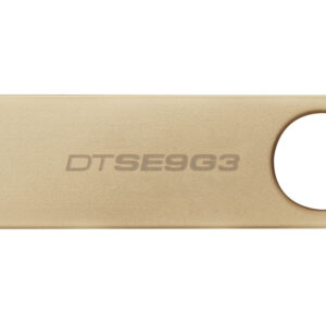 MEMORIA USB KINGSTON DATATRAVELER SE9 G3 128GB 3.2 GEN 1 METÁLICA ORO