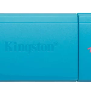 MEMORIA USB KINGSTON DATATRAVELER EXODIA M 128GB 3.2 GEN 1 RETRÁCTIL AQUA-AZUL NEON