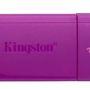 MEMORIA USB KINGSTON DATATRAVELER EXODIA M 128GB 3.2 GEN 1 RETRÁCTIL MORADO NEON