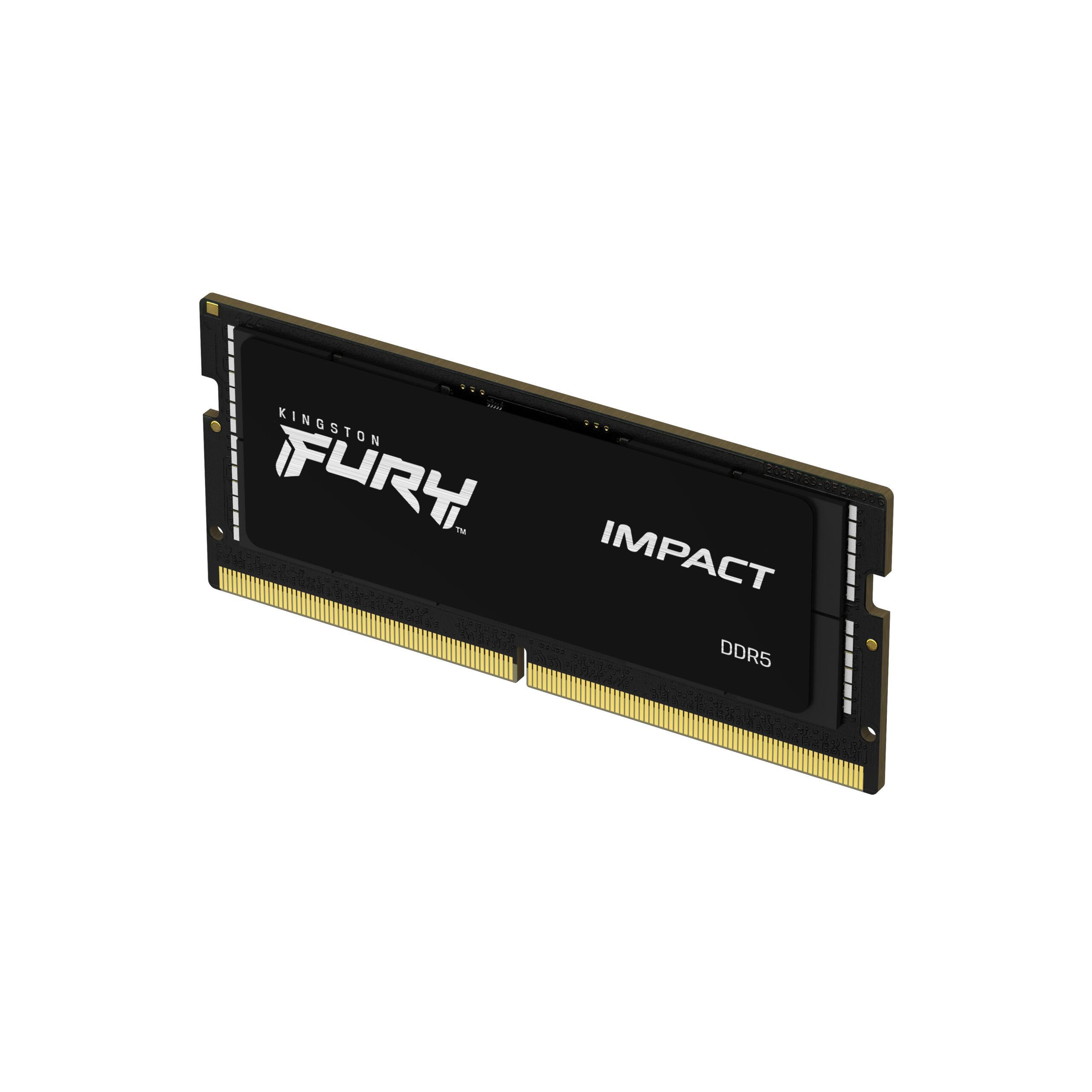MEMORIA RAM KINGSTON FURY IMPACT SODIMM DDR5 8GB 4800MT/S CL38 1RX16 1.1V