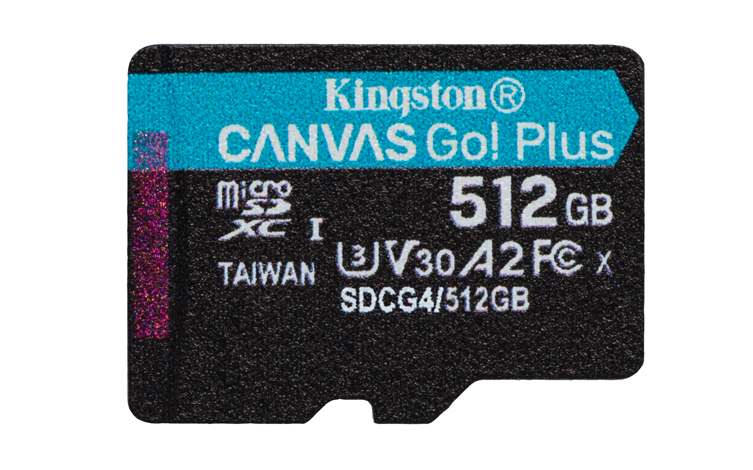 MEMORIA MICROSD KINGSTON CANVAS GO! PLUS GEN4 512GB R.200MB/S W.160MB/S CL10 UHS-I U3 V30 A2 - Imagen 2