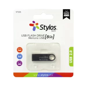 Memoria USB 8GB Stylos. STMUSB1B