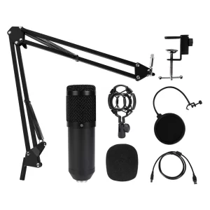 Micrófono BALAM RUSH USB OS Filtro Anti-Pop Black Stelar MC970 WINDOWS - MAC