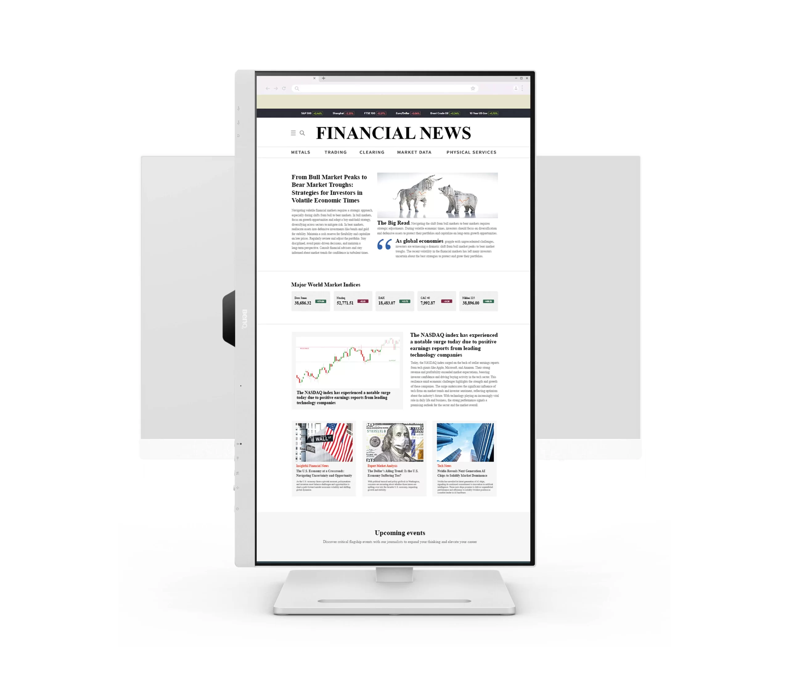 MONITOR BENQ GW2790QT 2KUSB 9H.LLGLA.TBL, LED de 27 Pulgadas, Wide Screen. Resolución: 2K QHD (2560 x 1440). Panel IPS / Anti-Glare