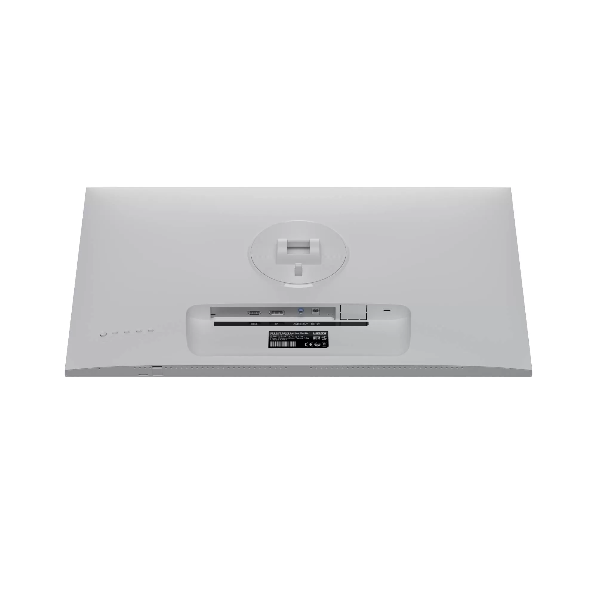 Monitor Gaming XPG 24 120Hz RIFT R24F2. Resolución: 1920×1080(FHD). Respuesta: 1ms(MPRT), Puertos: HDMI 2.0x1, Display 1.2 x1. Negro RIFT R24F2-WHCMX - Imagen 3